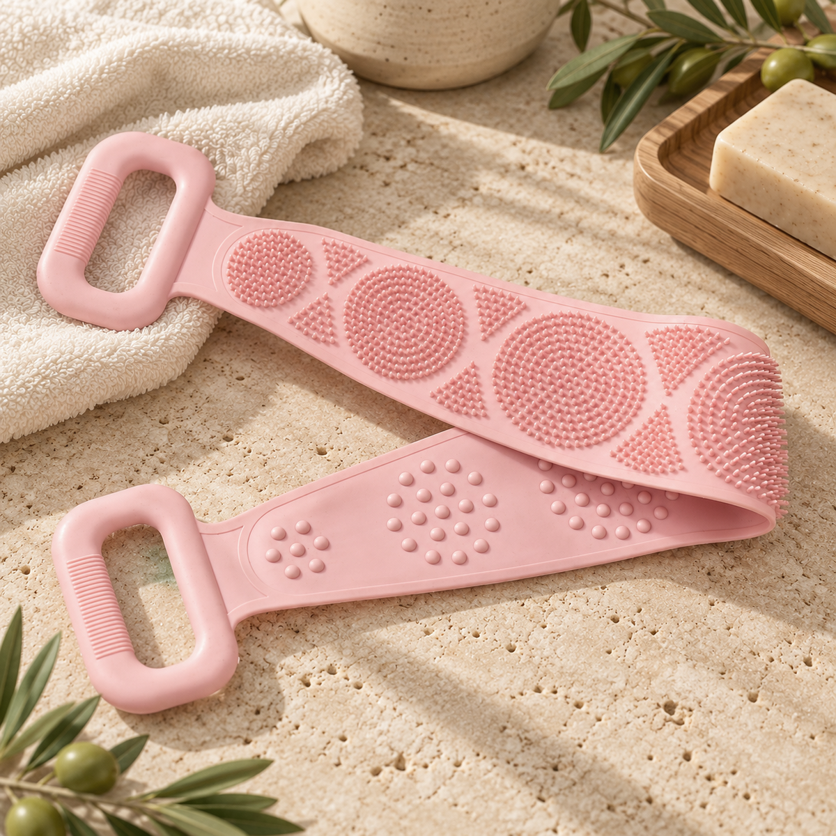 Exfoliating Silicone Back Scrubber 1Pc