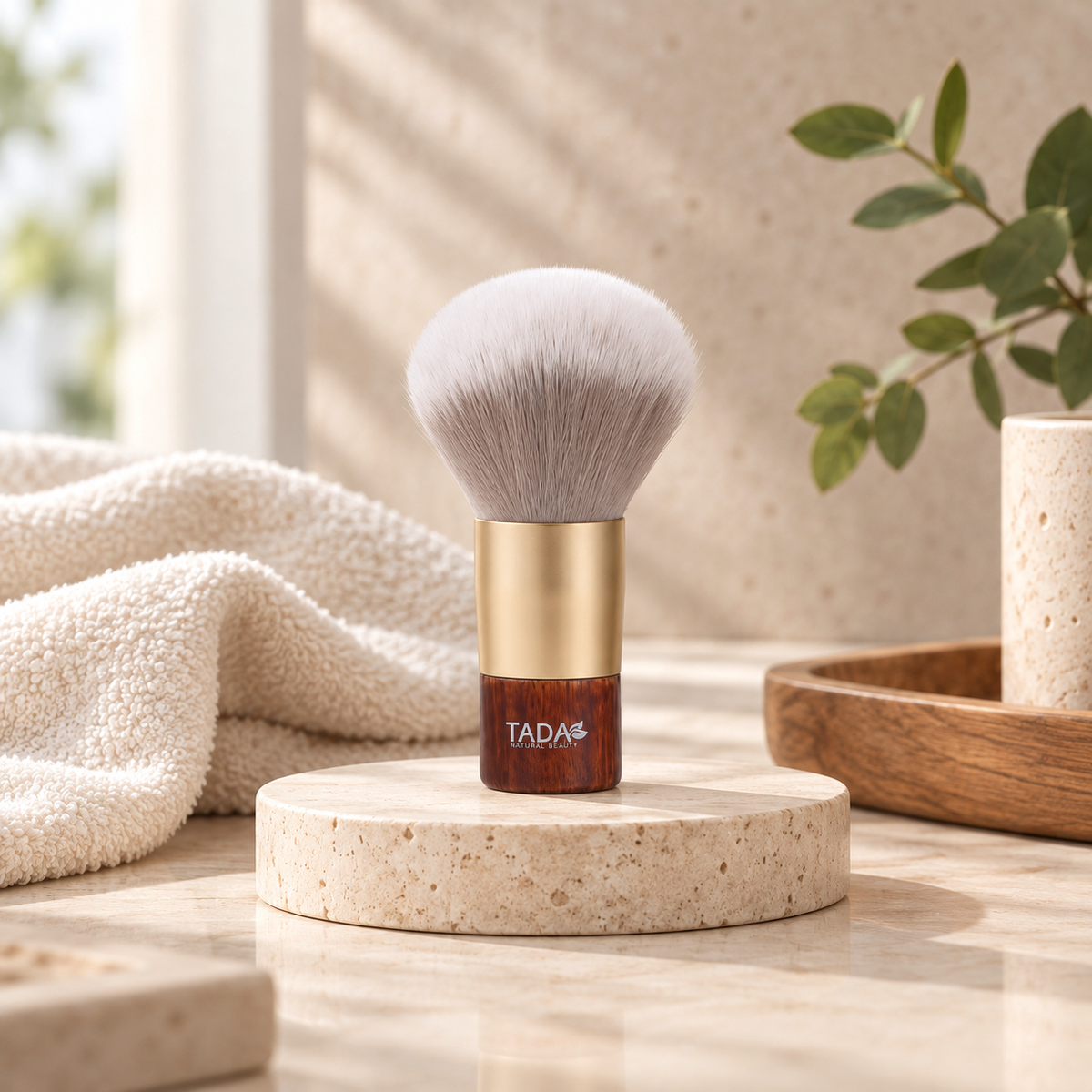 Bamboo Kabuki Face Brush