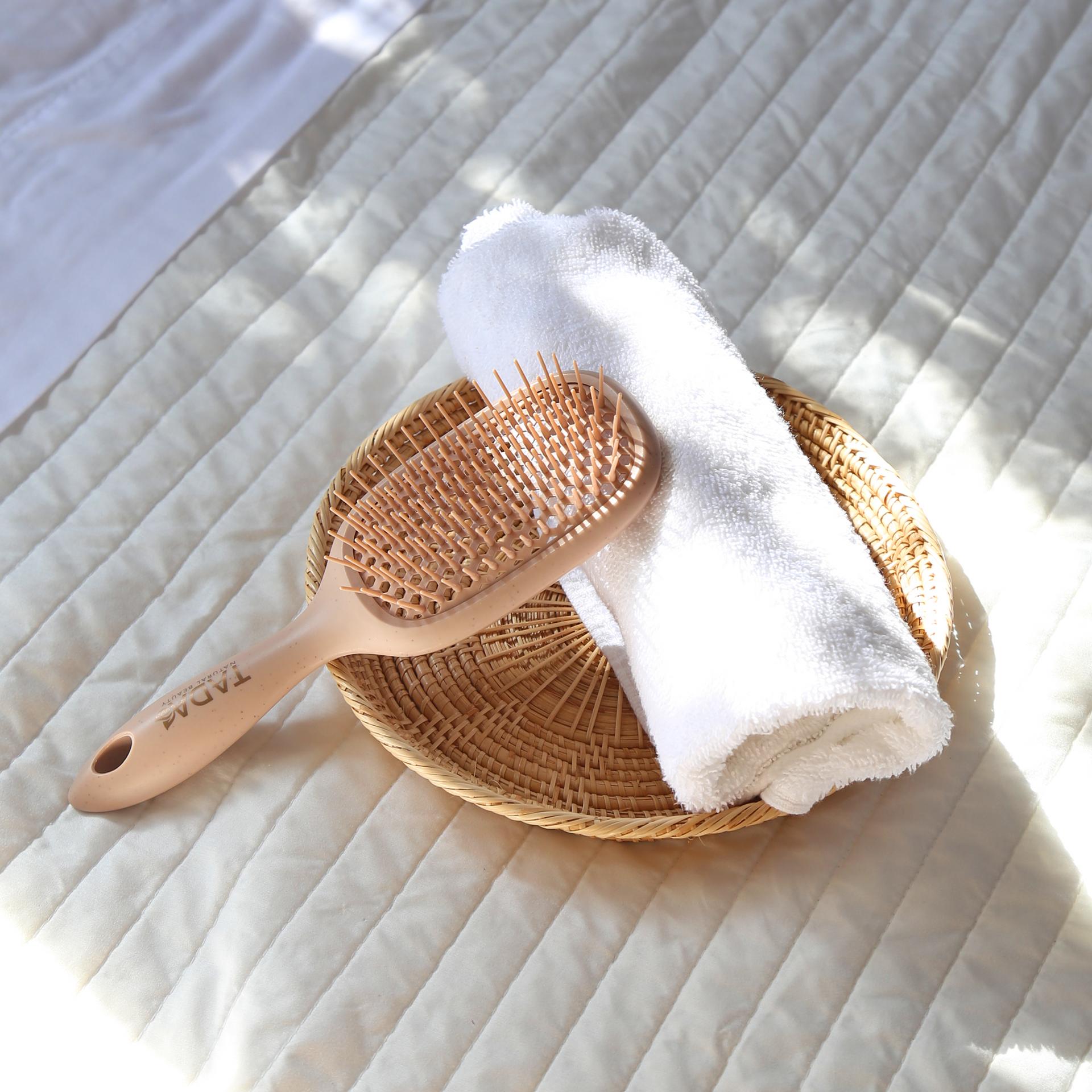 Biodegradable Vent Hair Brush Mauve