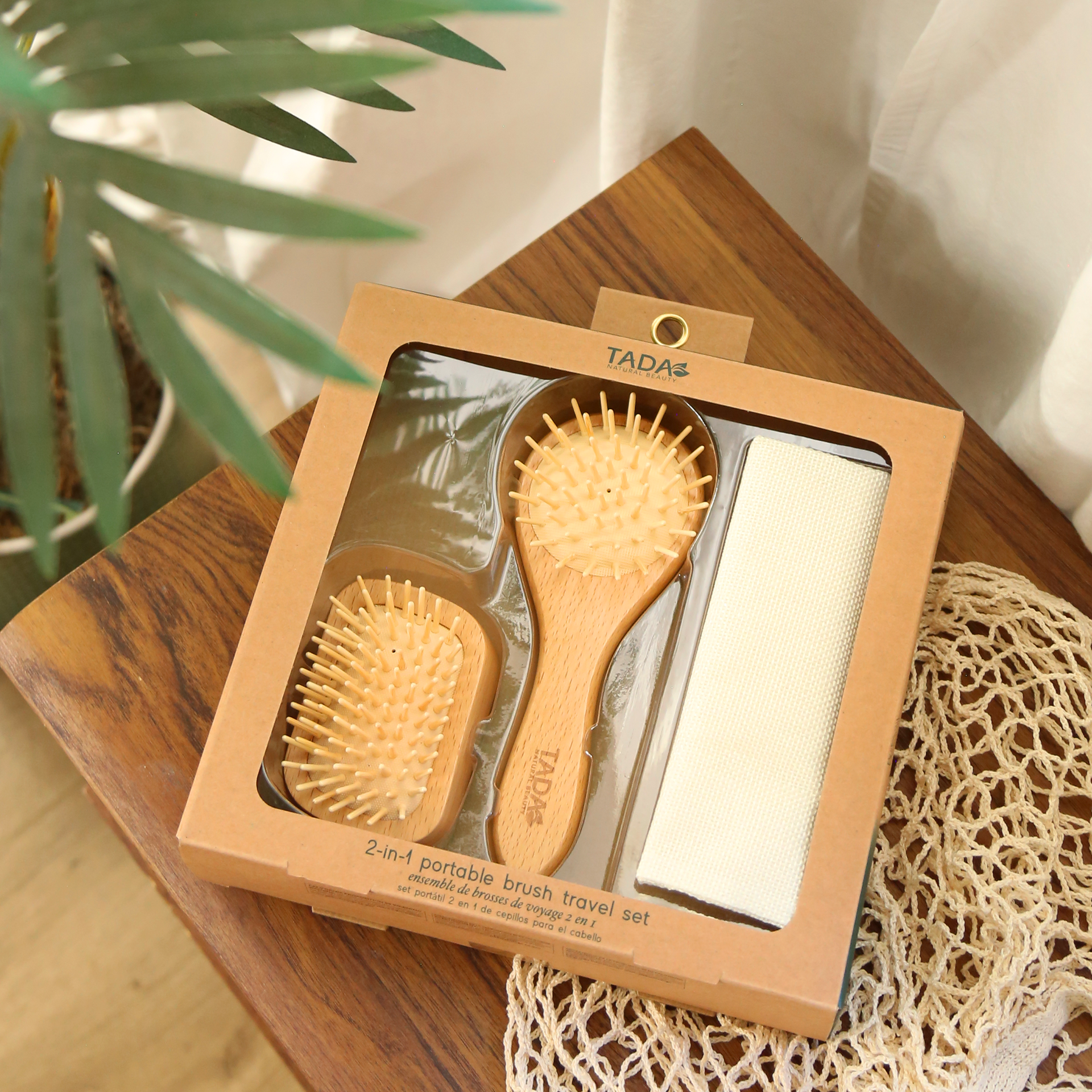 2-in-1 Portable Brush Travel Set