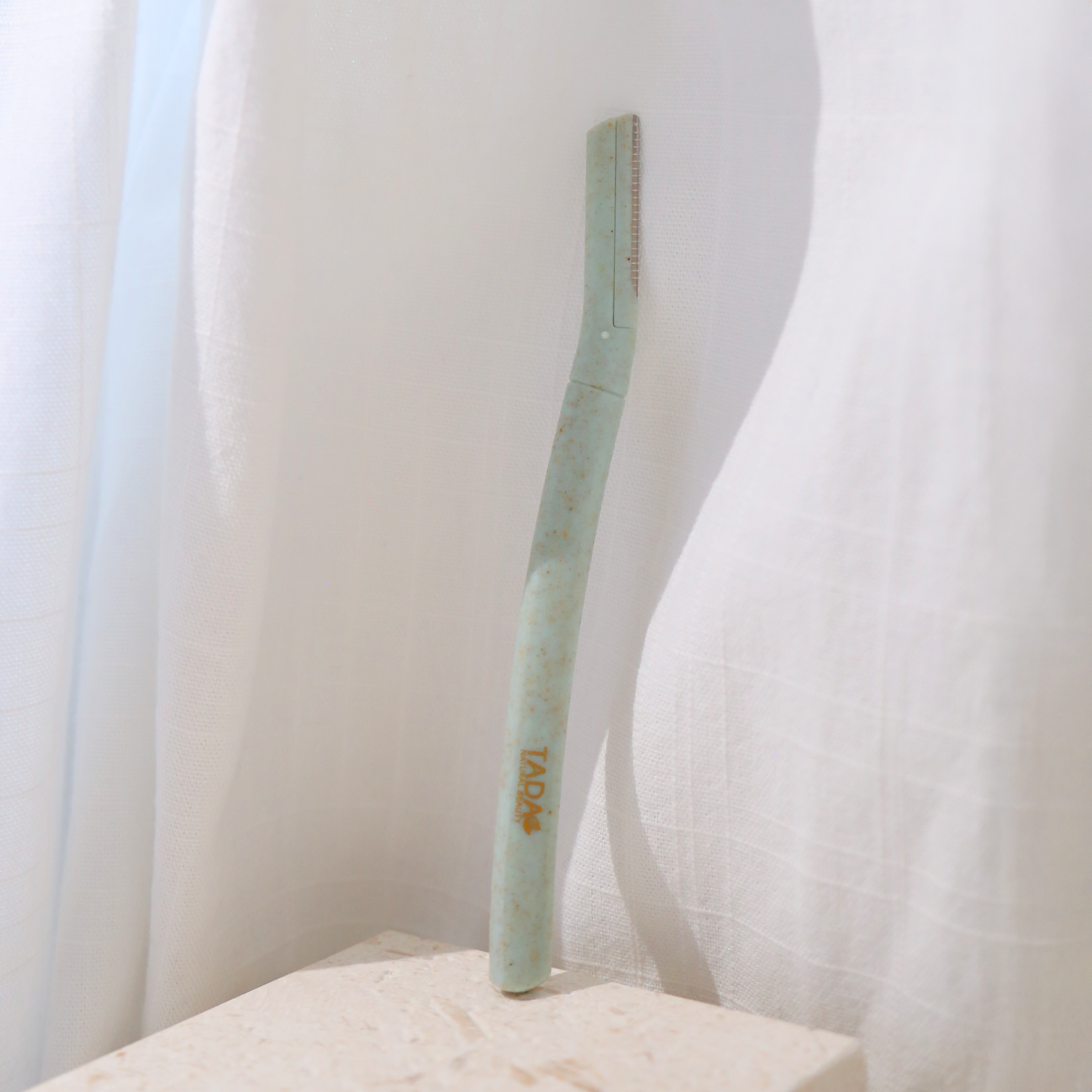 Biodegradable Eyebrow Razor Green 12pk