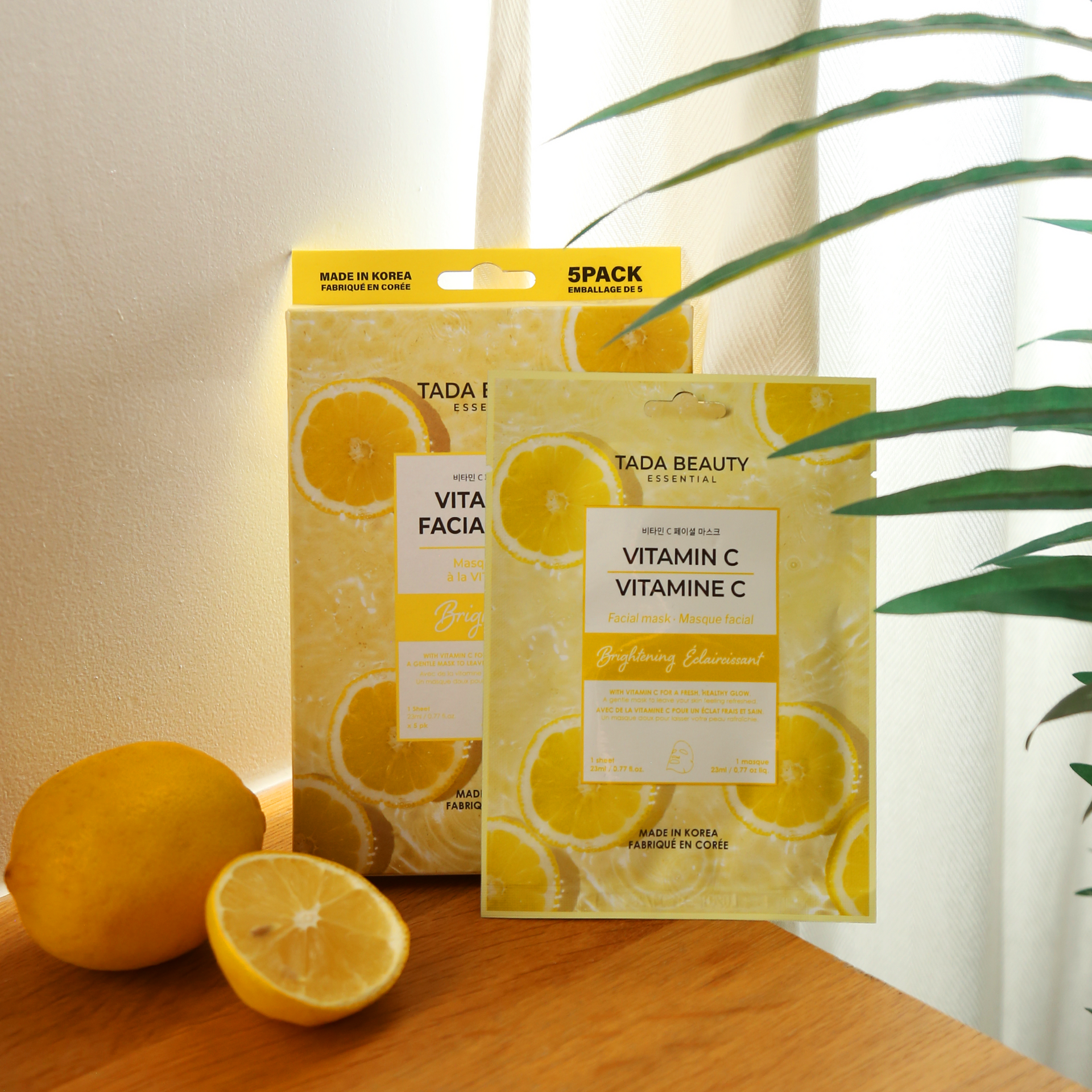 Vitamin C Facial Mask (5pk)