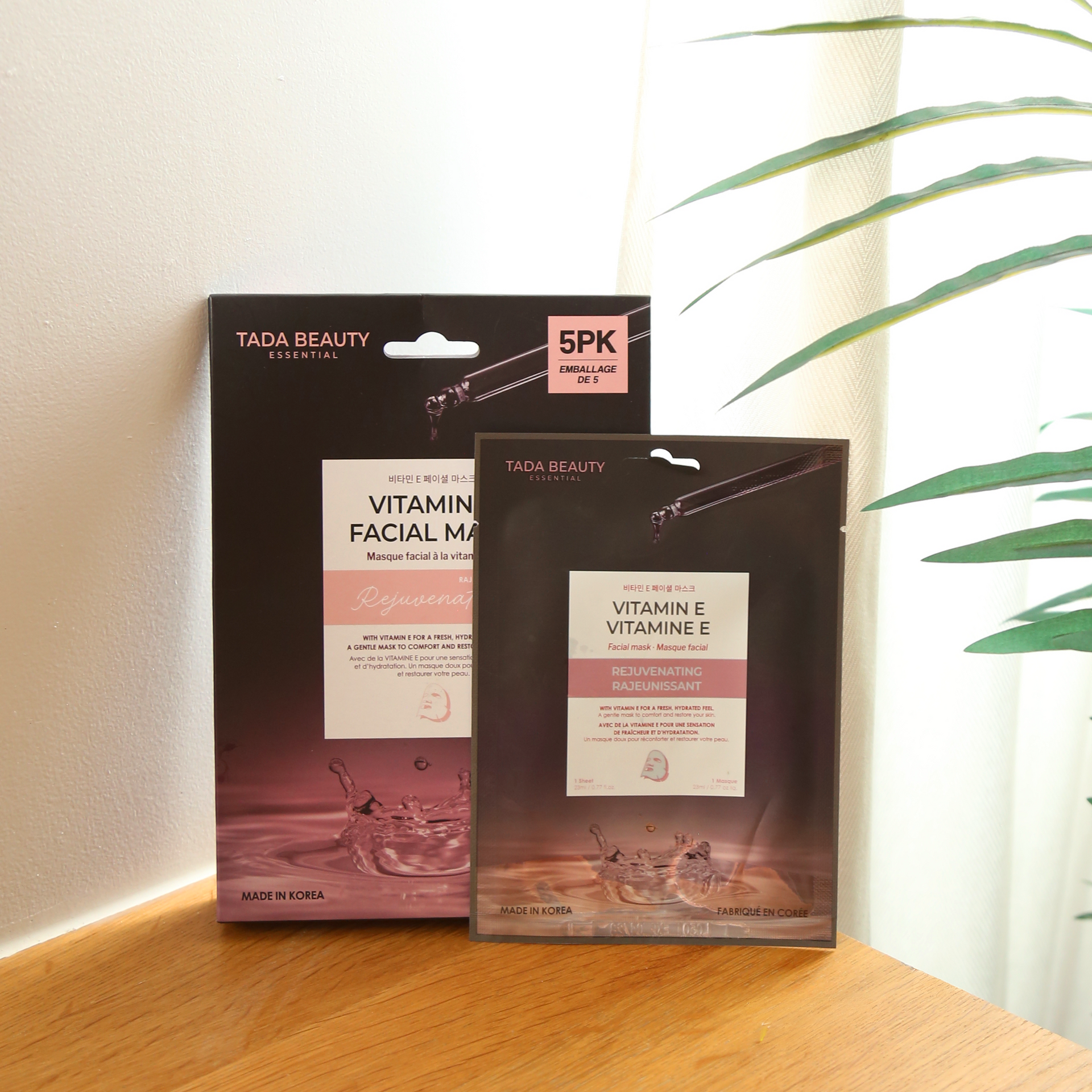 Vitamin E Facial Mask (5pk)