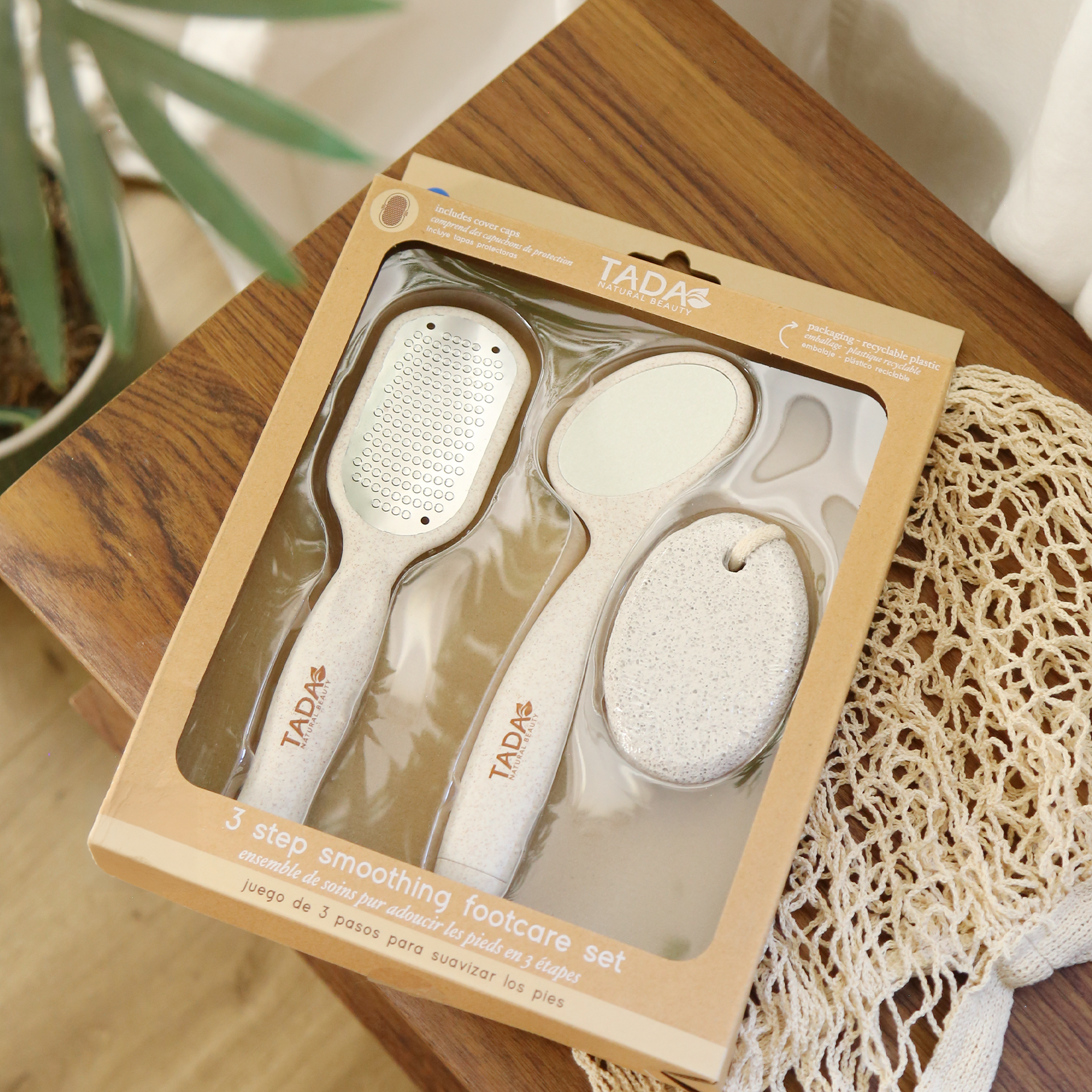 3-Step Smoothing Footcare Set Beige