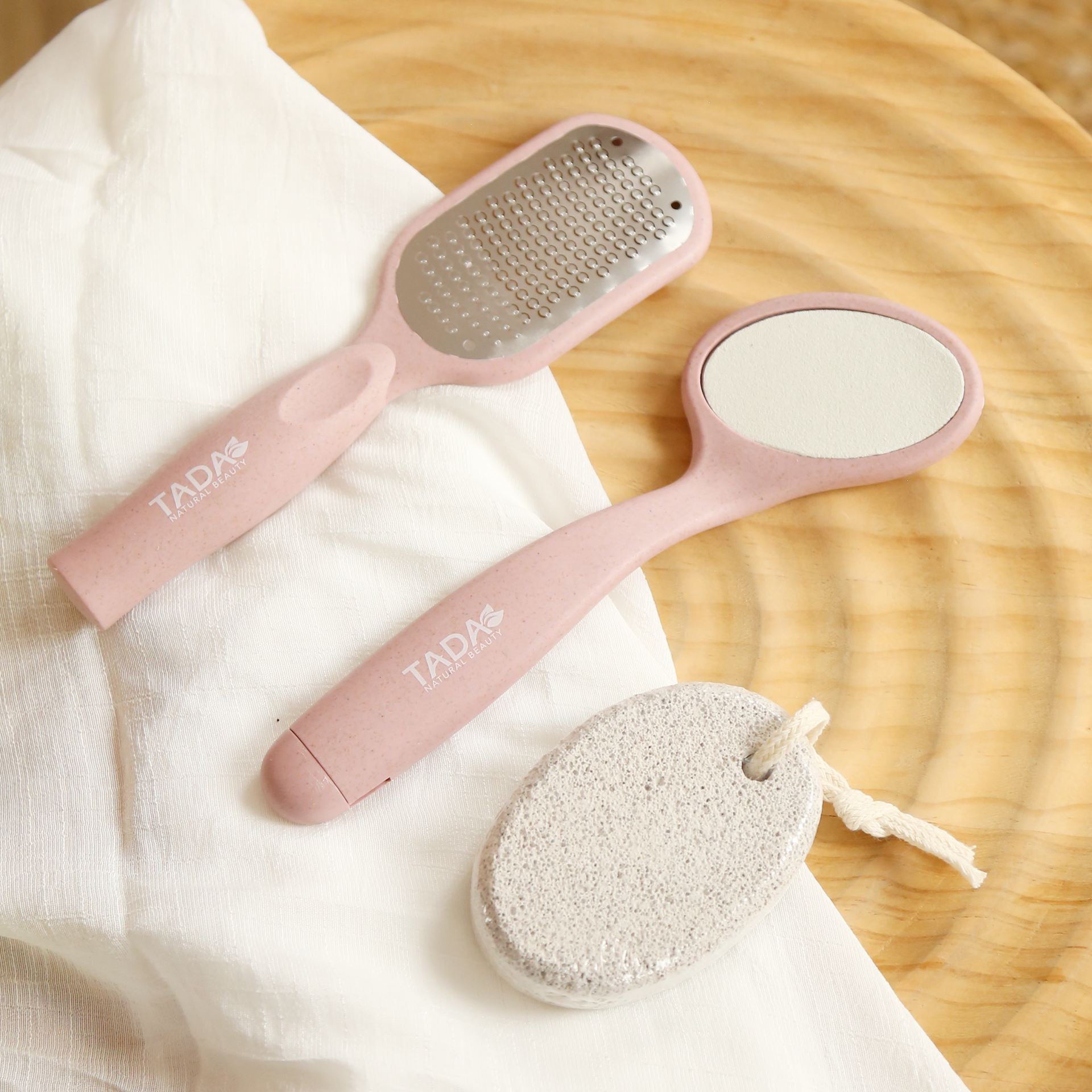 3-Step Smoothing Footcare Set Pink